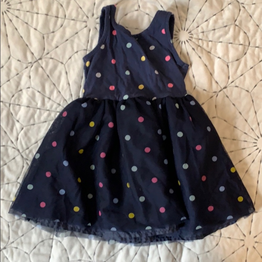 Old navy polka dot tutu dress